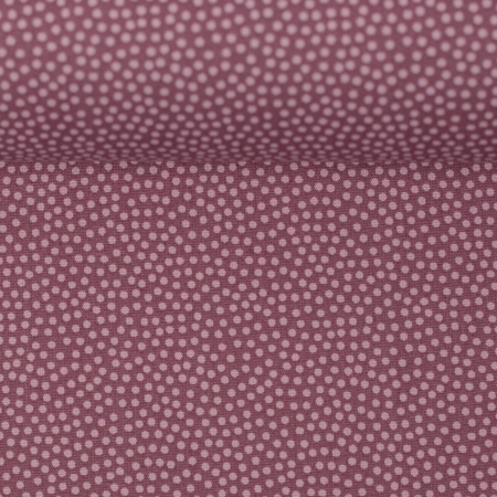 Baumwollstoff - Dotty - beere